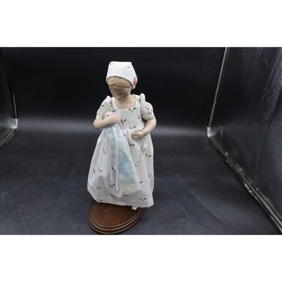 Bing and Grondahl B&G Mary The Doll & Baby Porcelain 1983 First Edition